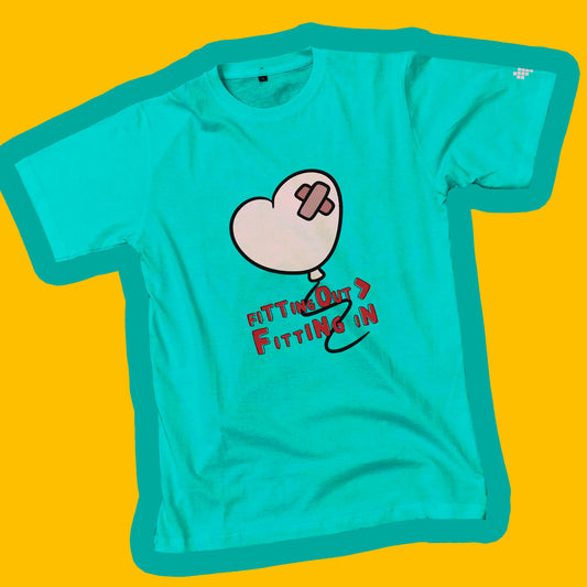 Mended Heart Balloon - Teal